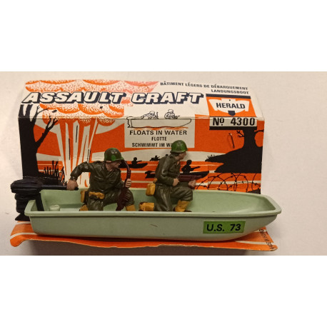 Britains Herald 4300 Assault Craft Boxed Set Vintage US Marines Soldatini Box
