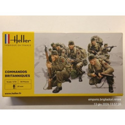 Heller 1/72 British Commandos Soldatini Modellismo Set art.49632
