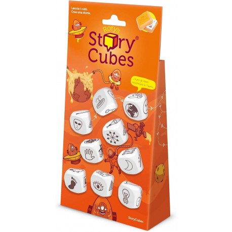 Rory's Story Cubes Nuova confezione Gioco da Tavolo in italiano Asmodee