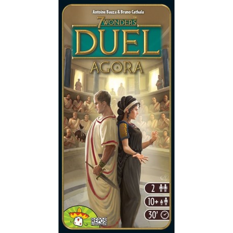7 Wonders Duel Agorà - Espansione Gioco da Tavolo in Italiano Asmodee
