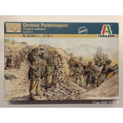 Italeri 6134 1/72 German Paratroopers Tropical Uniform Soldatini Paracadutisti