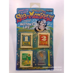 Sea-Monkeys Original Instant Life MacDue 1998 Scimmiette Di Mare Blister Nuovo