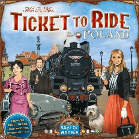 Ticket to Ride Polonia espansione Gioco da Tavolo in italiano - Asmodee