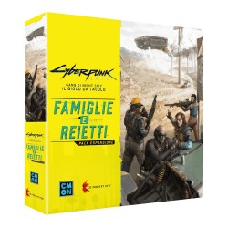 Cyberpunk Gang di Night City 2077 Famiglie e Reietti Exp. INGLESE CMON Asmodee