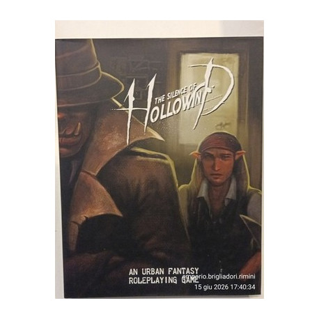 The Silence of Hollowind RPG Manuale Base Italiano The Evil Company Gioco Ruolo