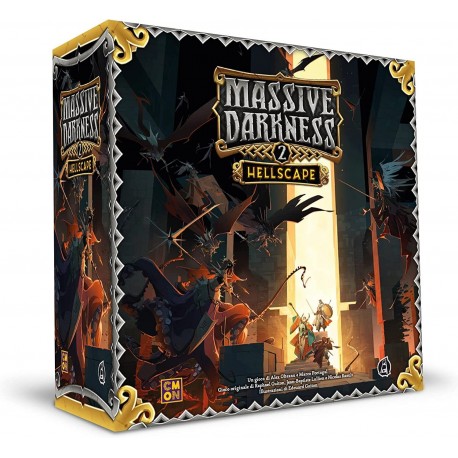 Massive Darkness 2 - Hellscape - CMON - Asmodee edizione italiana