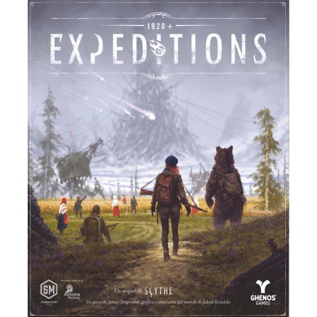 Expeditions - Un Sequel di Scythe - Gioco da Tavolo in Italiano Ghenos DVG