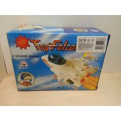 Top Falco Aereo Elettrico per Bambini 8 Suoni Golden Toys Vintage