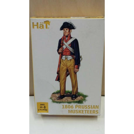 1806 Prussian Musketeers 48 Figures  Soldiers  Hat 1/72 N°8083 Soldatini