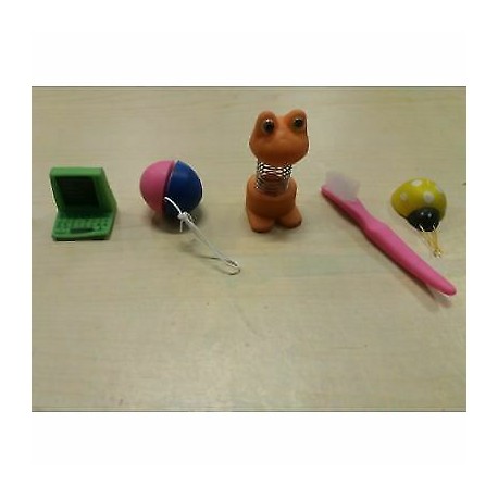 Set 5  Gomme da Collezione - Anni '80 - Vintage