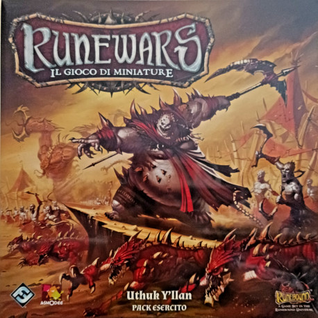 Runewars Gioco Di Miniature Uthuk Y'llan Pack Esercito Asmodee Italiano NUOVO