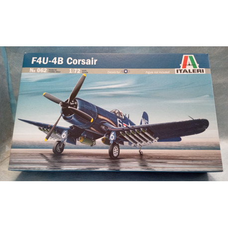 Italeri 062 F4U-4B Corsair 1:72 Model Kit Caccia USA WW2 Nuovo