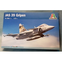 ITALERI 1306 JAS 39 Gripen 1:72 Model Kit Aereo Caccia Svedese Tiger Meet Nuovo