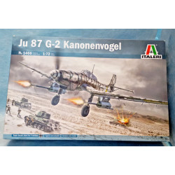 ITALERI 1466 Ju 87 G-2 Kanonenvogel Stuka 1:72 Aereo WW2 Modellismo Plastica New