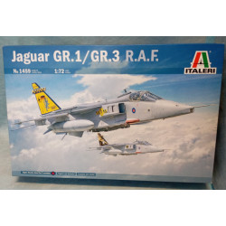 ITALERI 1459 Jaguar GR.1 / GR.3 R.A.F. 1:72 Kit Montaggio Aereo Jet Militare New
