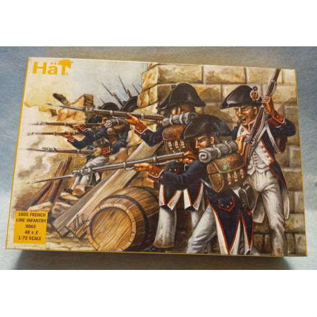 HäT 8063 1805 French Light Infantry 1/72 Soldatini Fanteria Leggera Nuovo