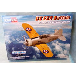 Hobby Boss 80290 US F2A Buffalo 1:72 Model Kit Aereo Caccia Americano Nuovo