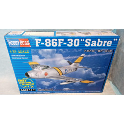 Hobby Boss 80258 F-86F-30 Sabre Modellino Aereo Jet 1:72 Easy Assembly Nuovo