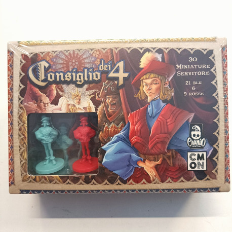 Consiglio dei 4 Miniature Servitore Espansione ITA Nuova Sigillata Cranio CMON