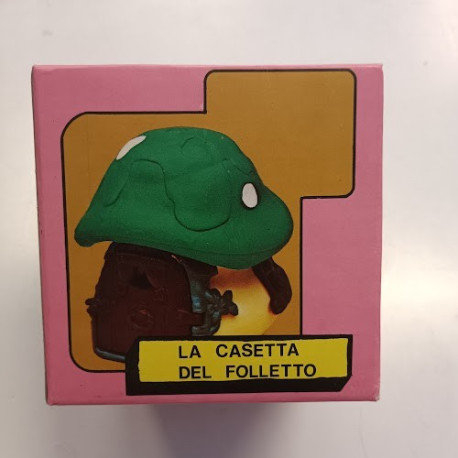 LA CASETTA DEL FOLLETTO Vintage Fungo Casa Puffi Smurfs Bootleg NUOVA In Box