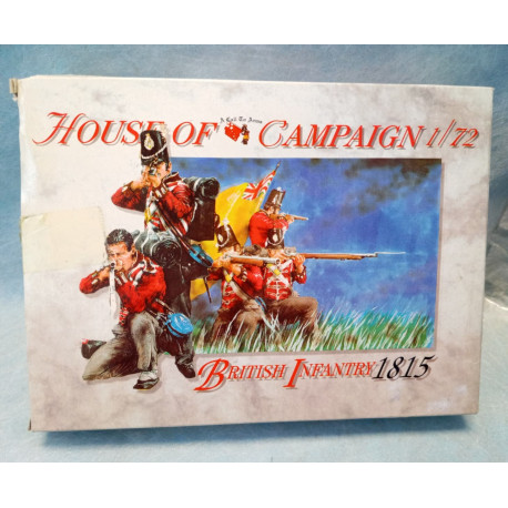 A CALL TO ARMS 1:72 British Infantry 1815 House of Campaign Soldatini Waterloo
