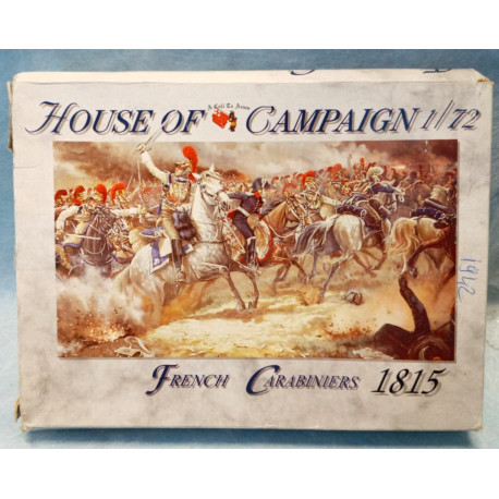 A CALL TO ARMS 1:72 French Carabiniers 1815 Cavalleria Soldatini Waterloo