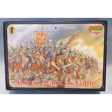 STRELETS 1:72 M001 Roman Legion at Battle Soldatini Romani Legione Antica Roma