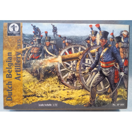 WATERLOO 1815 AP009 Dutch Belgian Artillery 1815 1:72 Soldatini Artiglieria