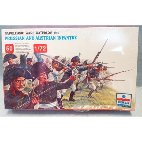 ESCI / ERTL - Napoleonic Wars Waterloo 1815: Prussian and Austrian Infantry
