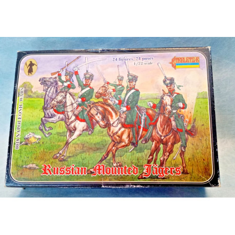 STRELETS 1:72 0018 Russian Mounted Jagers Cavalleria Russa Soldatini Napoleone