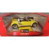 Bburago 1/18 Smart Roadster Yellow Diamond Collection 34099 MINT Box Italy