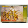 Zvezda 8077 Soviet Infantry Platoon Kursk 1943 Soldatini 1/72 Scatola Nuova
