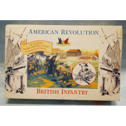 ACCURATE FIGURES 1/32 AMERICAN REVOLUTION BRITISH INFANTRY 20 FIGURES VINTAGE