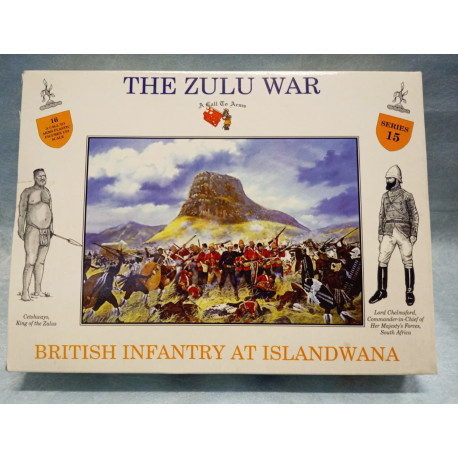 A CALL TO ARMS 1/32 THE ZULU WAR BRITISH INFANTRY AT ISLANDWANA SERIES 15 NUOVO