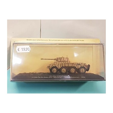 Sd Kfz 234/2 Puma 11S FW Pz Gren Div Norland Estonia 1944 Tank Model 1:72