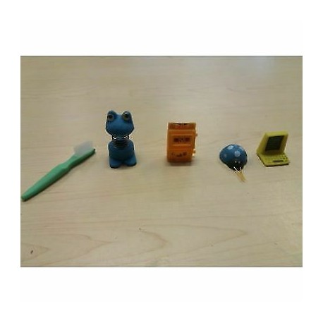 Set 5  Gomme da Collezione - Anni '80 - Vintage