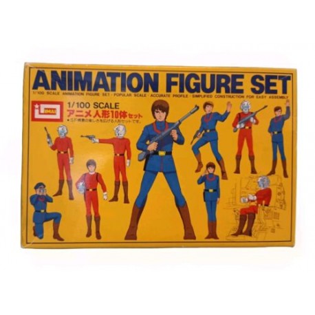 Anime Figure Set 1/100 Imai space figure animation set