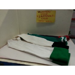 Calzettoni Calcio con staffa taglia unica 4 Paia vari colori  Seb Sport Vintage