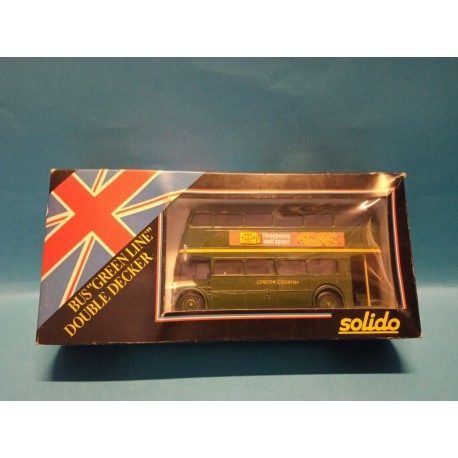 Bus Green Double Decker Line Die Cast Model N 4404 Solido