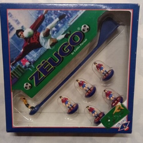 Barcelona Team Squadra Zeugo (Subbuteo HW 2000) -04 Box Vetrina