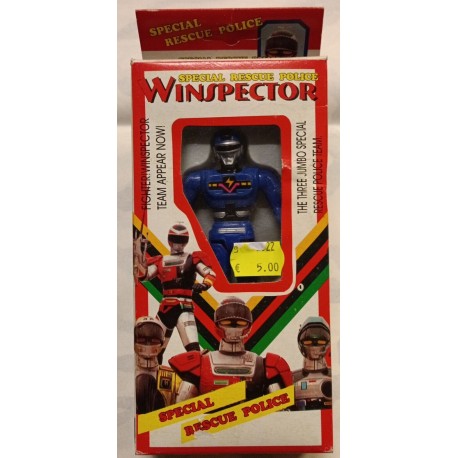 Winspector "Proxy " BLUE" Special Rescue Police 10 cm. '90 made in Taiwan