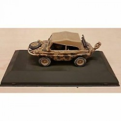 VW Schwimmwagen SS Germany 1944 WW2 die cast metal 1/43 hand repaint DeA