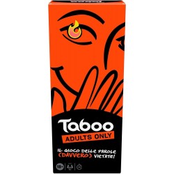 Taboo Uncensored, per soli Adulti VM 18 - Gioco da Tavolo in Italiano - Hasbro