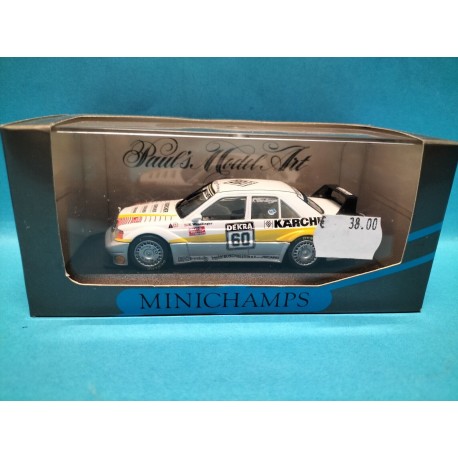 Mercedes 190 E Evo 2 AMG Karcher  Die Cast Model 1/43 Art 3130 Minichamps