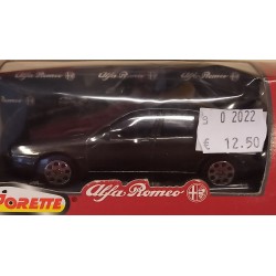 Alfa Romeo  166 Nero Die Cast Model 1/43 Majorette