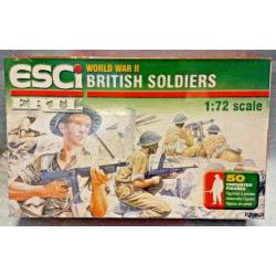 ESCI ERTL P200 British Soldiers WWII 1/72 Soldatini Vintage SIGILLATO MISB