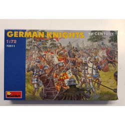 MiniArt 72011 German Knights XV Century 1/72 Soldatini Cavalieri Tedeschi Nuovi