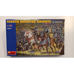 MiniArt 72007 French Mounted Knights XV Century 1/72 Cavalieri Francesi Nuovi