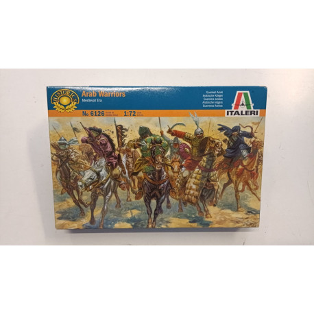 Italeri 6126 Arab Warriors Medieval Era 1/72 Guerrieri Arabi Soldatini Nuovi