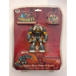GORMITI L'ANTICO THORG Pugno di Roccia 12 cm Magnetico Blister GIG Vintage MOC